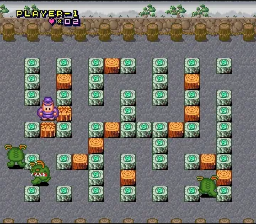 Nichibutsu Arcade Classics 2 - Heiankyou Alien (Japan) screen shot game playing